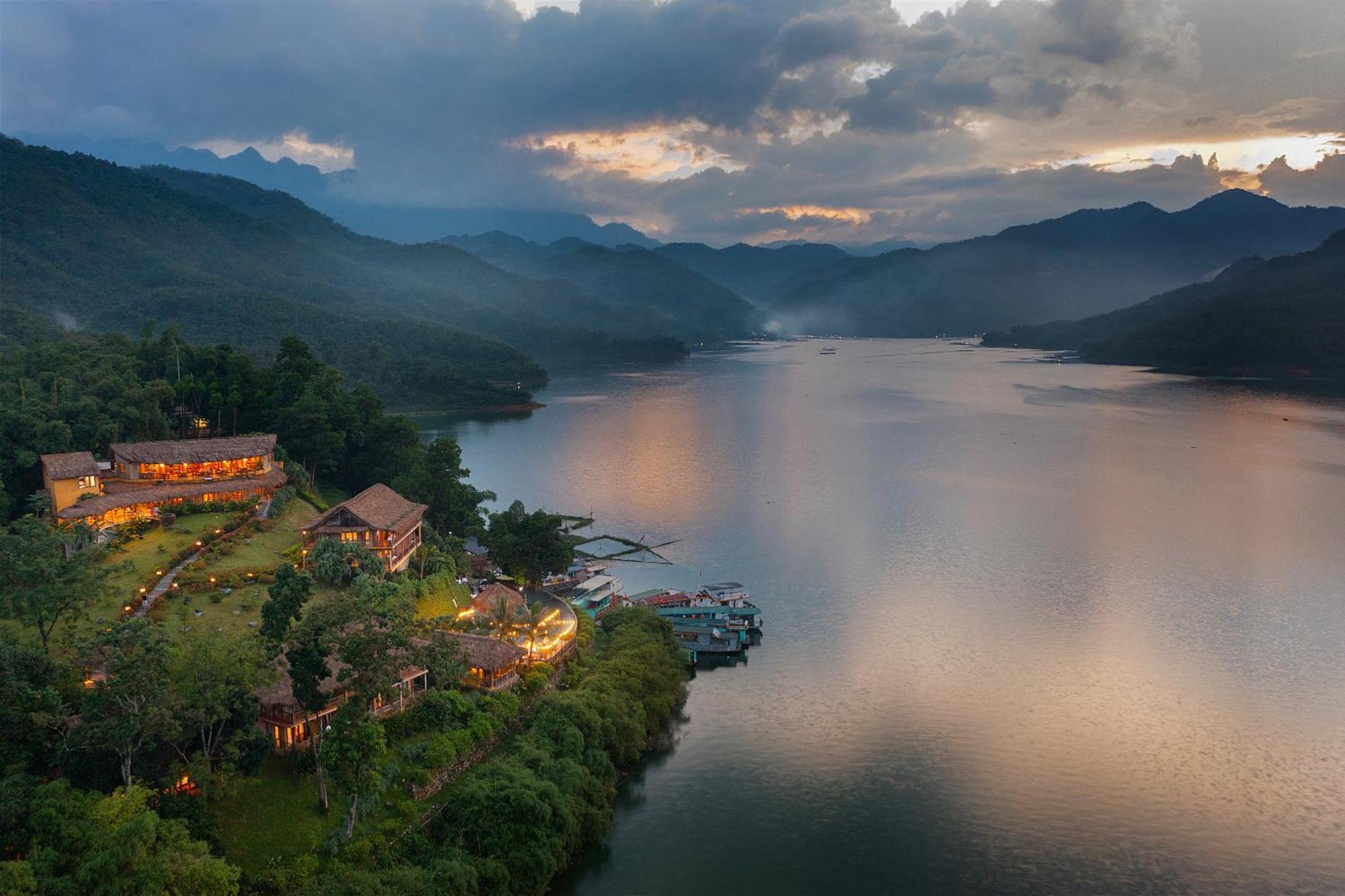 Mai Chau Hideaway Lake Resort Kültér fotó