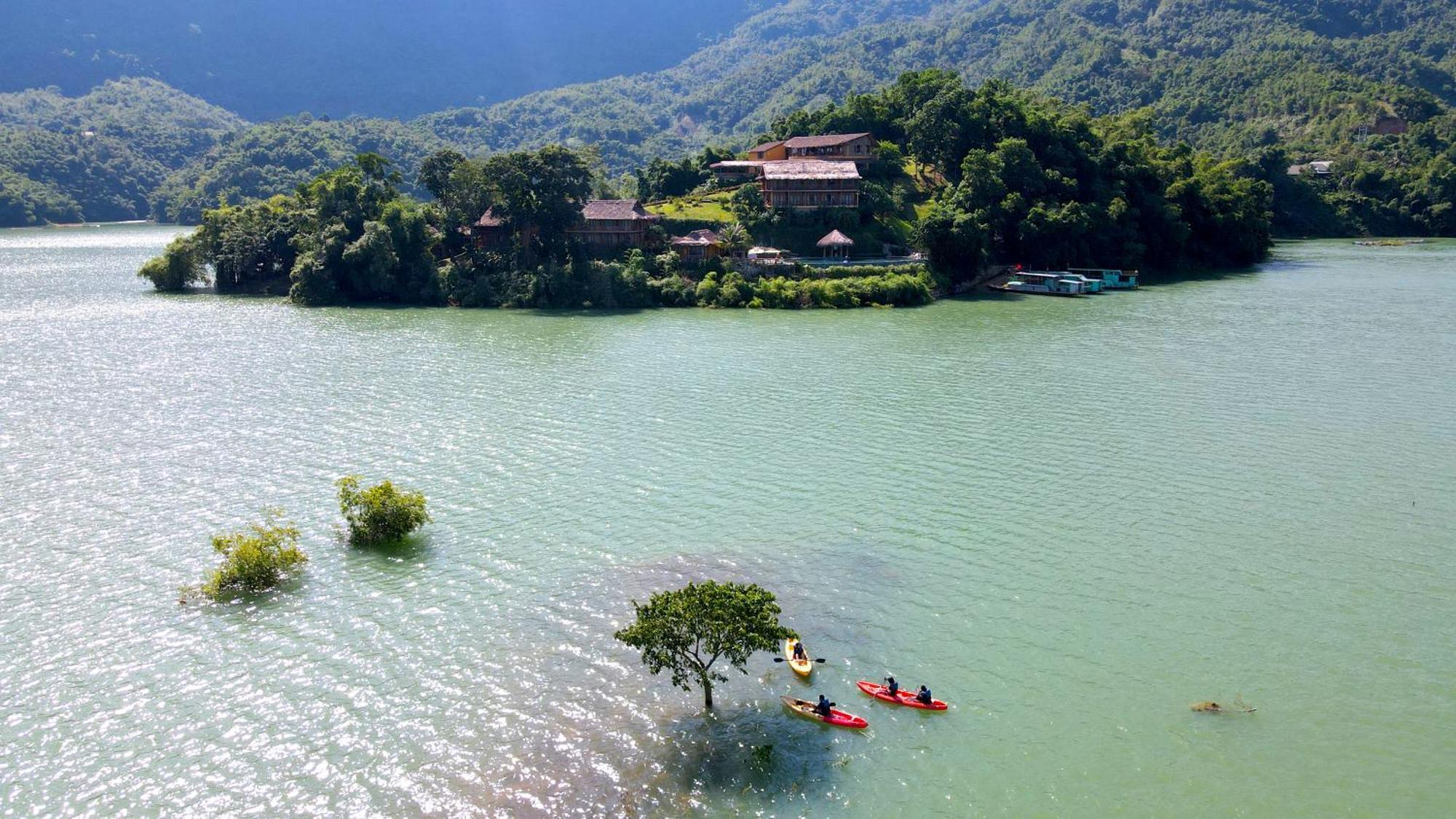 Mai Chau Hideaway Lake Resort Kültér fotó