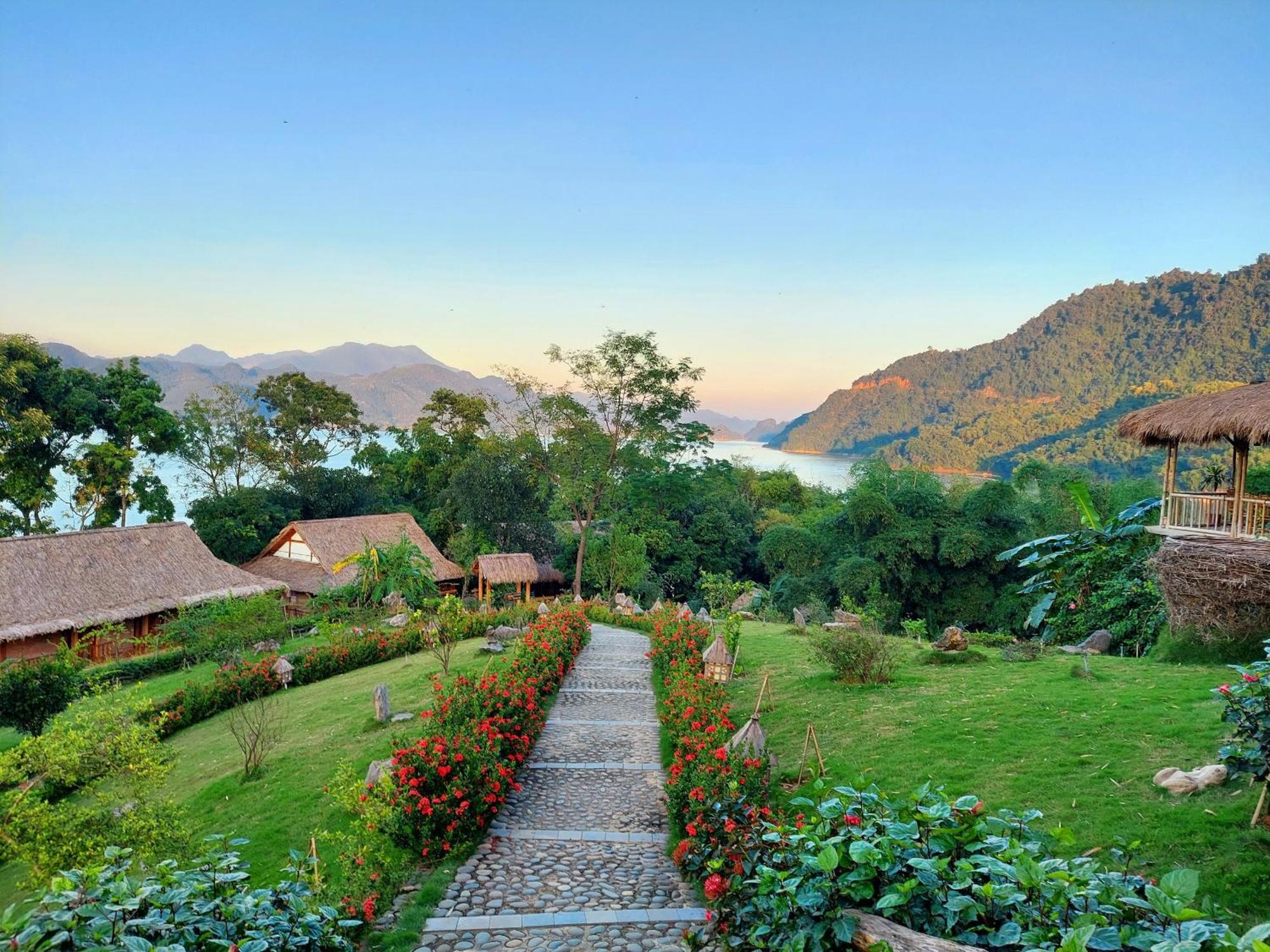 Mai Chau Hideaway Lake Resort Kültér fotó